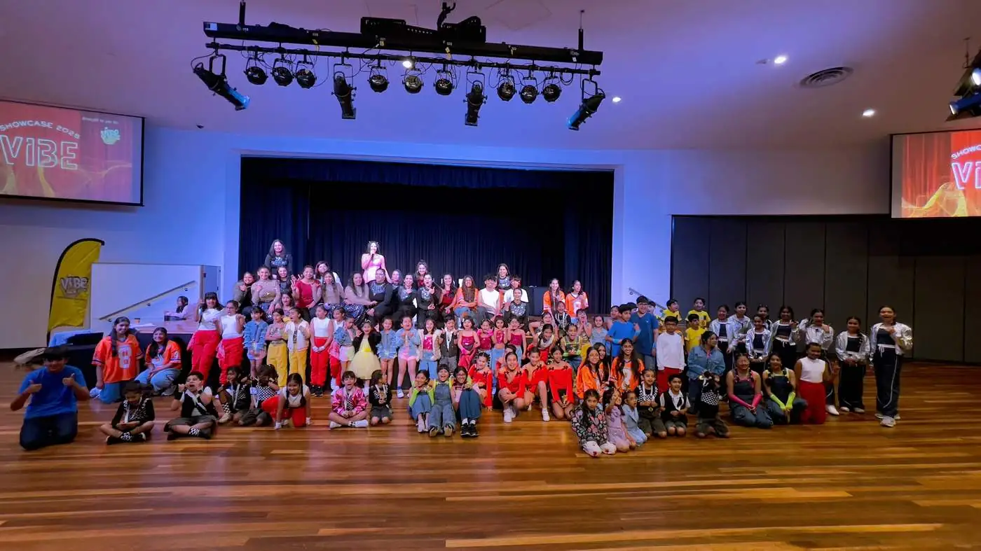 VIBE Choreography Showcase 2025 — the whole school on stage